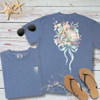 SEASIDE SHELL BOUQUET TEE
