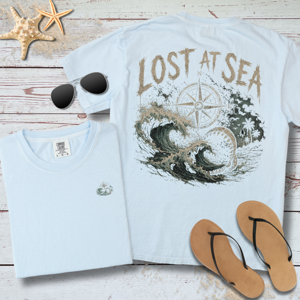 LOST AT SEA T-SHIRT