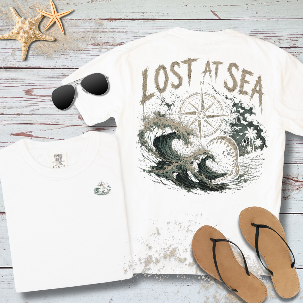 LOST AT SEA T-SHIRT