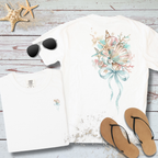 SEASIDE SHELL BOUQUET TEE